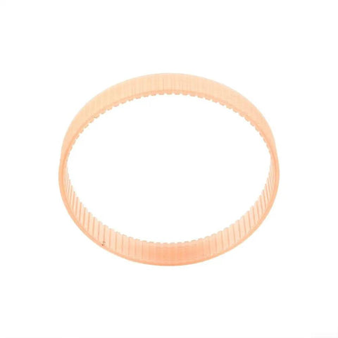 High Performance 3-Piece V-Belt Replacement Kit Perfect For Your 2012NB Planer Fits 6PJ348 And 6PJ246 Models With Smooth Quiet Operation For Serious Woodworking Projects orange rubber V-belt shown coiled