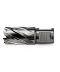 Side view of 7/8-inch annular cutter with 3/4-inch Weldon shank for magnetic drill press