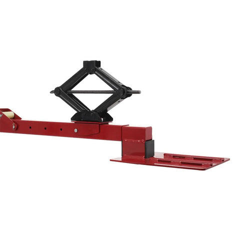 Car Dent Repair Tool Kit With Adjustable 400 To 1200 Mm Pulling Bar in red and black, ideal for auto body dents removal.