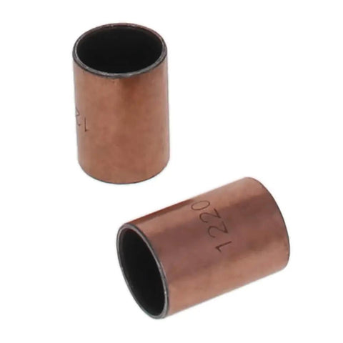 10 Pack Heavy Duty Sleeve Bearings With 12 Mm Bore And 14 Mm Outer Diameter built tough as nails showing oilless bronze bushings.