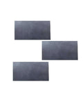 Graphite Block Set Of Three For Electrolysis 5Mm Thick Carbon Graphite Sheets in three sizes: 200x35mm, 140x25.5mm, 100x60mm