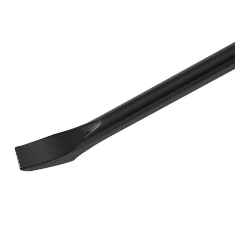 Pro Grade Round Connecting Bar For Go To Aligning Prying And Chiseling With Alignment Tip And Bent Chisel End Built From Heavy Duty Steel