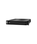 Heavy Duty Leak Proof Battery Enclosure Rack Mountable Black Case front view with ventilation for IT gear protection.