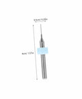 Pro Grade 30 Piece Nozzle Kit And PCB Drill Bit Set for 3D Printer Nozzles, tungsten cleaner bit with measurements, 4cm by 0.5cm
