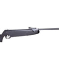 Dragon Air Rifle .177 Caliber With 1000 FPS Velocity, Anti-Shock Fiber Stock, side view of precision target gun