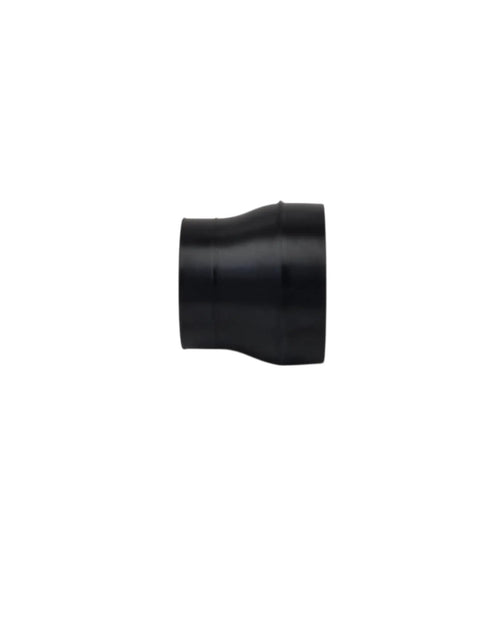 Side view of 5 Inch To 4 Inch Dust Collection Reducer Adapter With Smooth Tapered Connection For Max Airflow In Woodworking Dust Collection And Vacuum Systems