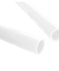 Replacement Vinyl Water Hose 1 Meter For Ice Machines 7716 2025 Compatible With KM DCM DB F Series Easy Install Durable Flexible Water Line For Consistent Ice Production, white vinyl hose close-up