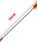 74 Inch Flexible Pallet Strap Feeder For Half To Three Quarter Inch Poly Strapping Easy Pallet Threading Tool shown at 198cm length