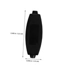 Black ABS plastic enclosure from 20 Pack ABS Plastic Enclosure Boxes for Electronics Projects PCB Housing, size 2.48 x 0.98 in