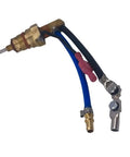 Everlast Compatible Plasma Cutter Torch Head Internal Parts Copper Material For 80S 82i Fits PT80 IPT80 PT-80 80A Pro Grade Torch Hoses And Seals For Industrial Metalworking Upgrade, copper torch head with hoses
