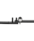 Close-up of the adjustment mechanism on the Heavy Duty Manual Rod Bender For Rebar And Pipe With Easy Angle Adjustment Crafted From Tough 45 Steel.