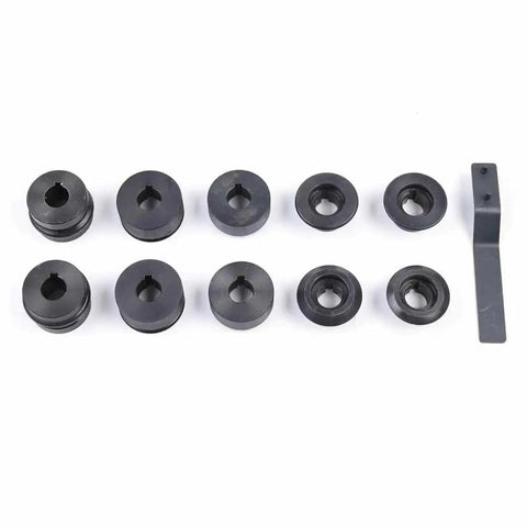 Heavy Duty Sheet Metal Bead Roller Machine Steel Bender With Six Forming Dies Rock Solid Cast Steel Build For Precision Flanging Edging And Custom Body Work Red