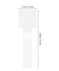 Self Adhesive Cable Straps Keep Your Desk Clean And Tangle Free Bundle Wires Fast With Reusable Hook And Loop Design, White nylon strap, 1.14 x 3.58 in.