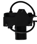 Top Shelf Electric Vacuum Pump Direct Swap For Ford F-250 F-350 Super Duty 6.0L Diesel 2004 2007, black electric pump with hoses.