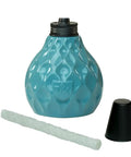 Decorative Glass Table Torch With Durable Fiberglass Wick And Metal Snuffer Creates Cozy Ambience For Dining Or Desk Decor Burns Up To Six Hours Per Fill A Thoughtful Holiday Gift For Family And Friends.