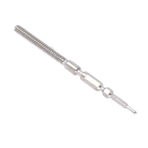 Metal Watch Winding Stem For Precise Time Adjustment And Repair Tools Pro Grade Movement Stem Extender displayed horizontally
