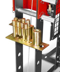Beefy 30 Ton H Frame Air Hydraulic Shop Press With Hand Winch And Pin Kit Fully Welded Steel Frame Safety Guard Foot Pedal Control