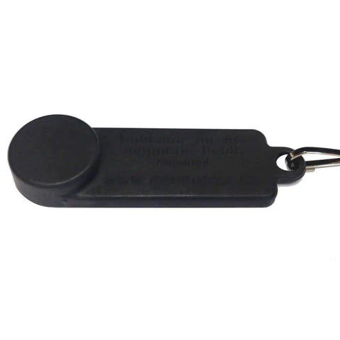Compact keyring Rotation Tester And AC Detector For Circulating Pumps And Solenoid Valves, black plastic material