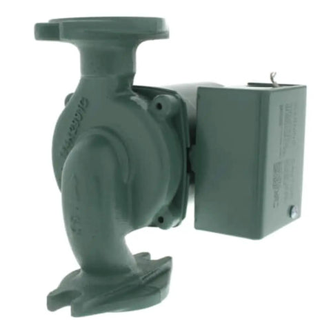3 Speed Cast Iron Circulator Pump 1 20 HP 115 Volt IFC Integrated Flow Control in green finish for hydronic heating.