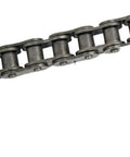 Top Tier 41 Roller Chain For Go Kart Bike And ATV Projects Plus 2 Links To Connect It Right For Your Industrial Machinery Needs Without A Hassle, detailed view of chain links.