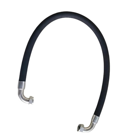 Heavy Duty Replacement Air Hose Compatible With Atlas Copco Air Compressors, 1-piece black hose with metal ends for reliable performance.
