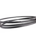 42-Inch Deck Drive Belt Replacement For Lawn Mower, Heavy Duty Direct Fit, Fits 42-Inch Deck Models, Smooth Power Transfer, Easy Install, Beefy Durability For Worn Or Broken Belts, black rubber belt coiled on white background