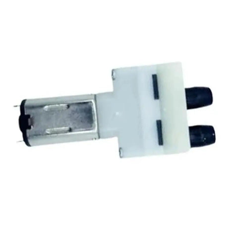 Heavy Duty Water Pump Motor For Robot Vacuum Cleaners, compact design, seamless connector for liquid flow, plug and play replacement.