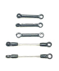 Durable Black Connecting Rod For RC Era Huey UH1 Helicopter Spare Part Upgrade Easy Install High Quality Replacement laid out
