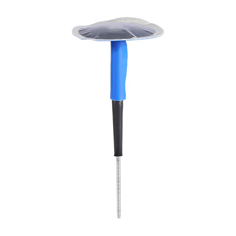 Badass 24 Pack Mushroom Plug Patch For Tubeless Tire Repair High Strength Rubber Universal Tire Puncture Seal Gum With Steel Nail Heavy Duty Fix For Car Motorcycle Ev No Sweat Permanent 36X4mm, mushroom style patch with blue handle.