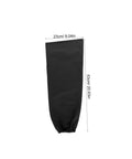Legit Flame Resistant Welding Sleeves And Built Different Cotton Arm Guards Offering Heavy Duty Heat Protection For Serious Shop Work And Mechanic Hustles, black, 53cm long, designed for heat protection.