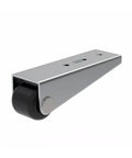 Heavy Duty Universal Track Wheels for smooth gliding, featuring adjustable casters for sliding doors.