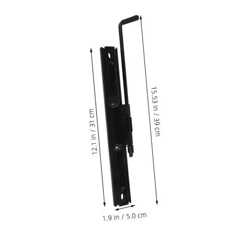 Seat Slider Track Set For Bucket Seats No Hassle Install Sliding Rails Mounting Frame detailed black iron rail