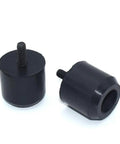 Heavy Duty Hood Buffer Block Bumper Fits Jeep Compass 2011 To 2017 ABS Stop Cushion Pad Kit Replacement Support Rubber Front End Part for Smooth Closing black ABS hood buffer block with threaded stud