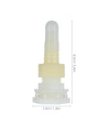 High Temperature Resistant Plastic Hose Barb Drain Valve For Steam Sauna Units And Fumigation Machines Leak Proof Bulkhead Fitting