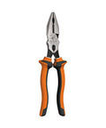Insulated Do-It-All Combination Pliers With 1000V Protection, VDE Certified 3-Part Insulation, Crimp Die, Toothed Pipe Grip