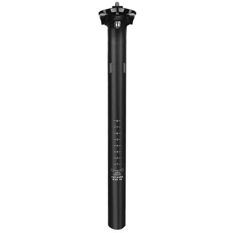 Heavy Duty Mountain Bike Seat Post 27.2mm 30.9mm 31.6mm Aluminum Alloy 6061 Lightweight 350mm One Piece CNC Machined