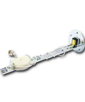 Swing Arm Fuel Level Sender With Adjustable 73 Ohms To 10 Ohms Range, 5 To 27 Inch Tank Depth, 5 Hole Mount Pattern, Durable Steel And Plastic Build, Includes Gasket Kit And Install Guide, Ride Ready For Cars And Trucks, angled view