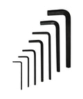 Compact 7 Piece Hex Allen Key Set Wrench Screwdriver Tool Kit For Tiny Fasteners Perfect For RC Cars And DIY Repairs With Sizes From.9mm To 3.5mm Making On The Go Fixes A Total Breeze. black steel hex keys, 7-piece set, sizes 0.9mm to 3.5mm