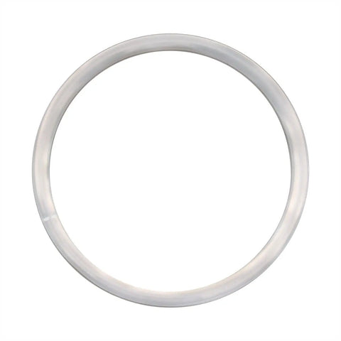 Silicone Lid Gasket Replacement For Milking Machine Bucket 6L, durable dairy farm seal, easy fit, leak proof gasket, top view