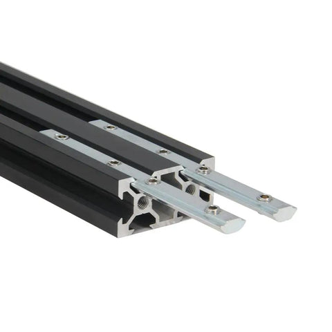 10 Pcs Straight Line Inside Connector Brackets With M5 Screws For 6mm T Slot Aluminum Extrusion 2020 Series, connecting profiles