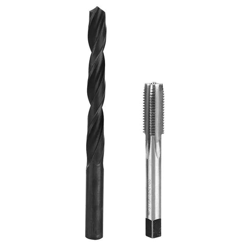 Ultimate M10x1.5 Thread Repair Kit Includes Twisted Drill Tap Wrench Plus 12 Premium Stainless Steel Helicoil Inserts For Fixing Stripped Threads In Cars And Heavy Duty Equipment That Lasts The Distance. black drill bit and M10x1.5 tap