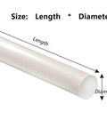 Round PEEK Rod For Electrical Projects, Pro Grade Durable Polyether Ether Ketone Bar With 10 To 50 Mm Diameter And 100 To 500 Mm Length