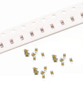 960 Piece SMD Capacitor Kit 0603 0805 1206 MLCC Assortment with 16 values shown with capacitors and tape reel