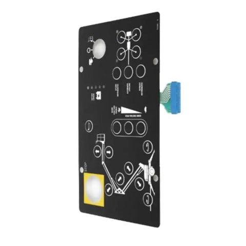 Premium Heavy Duty Ground Control Panel Overlay Decal Replacement Sticker For Genie Garage Door Keypad Model TMZ 34 19 OEM 76096GT