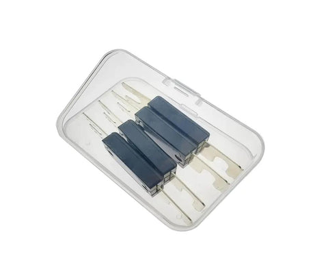 Premium Quality Heavy Duty 200 Amp ANL Fuse Gold Plated 32 Volt Circuit Protection For Car Audio Radio Stereo System Top Shelf 4 Pack in clear case.