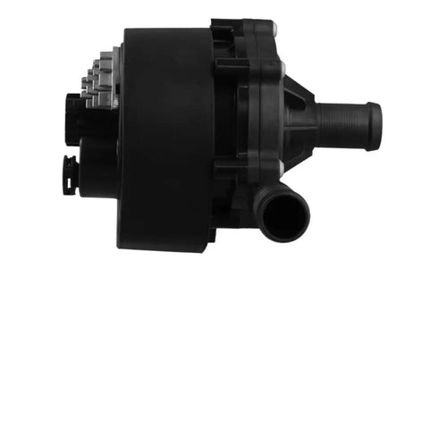 Keep Your Ride Cool And Humming Right Along With This Fresh Replacement Cooling Water Pump For Nissan Leaf 2013 To 2017 And Q50 2014 To 2018 Fits Part Numbers 21581 3nf0a Plus 215813nf0a Exactly, side view showing pump design.