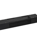 Rock Solid Large Power Supply Enclosure For Led Landscape Lighting Damp Rated Transformer Box in black, featuring ventilation slots.