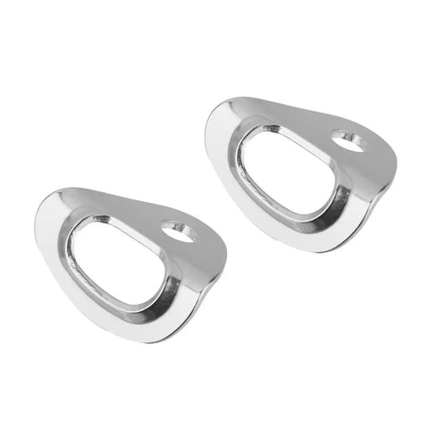 Bolt Hanger Plate Anchor System With 10 Mm Attachment Eye For Two Carabiners Rock Solid Stainless Steel Permanent Anchor Point