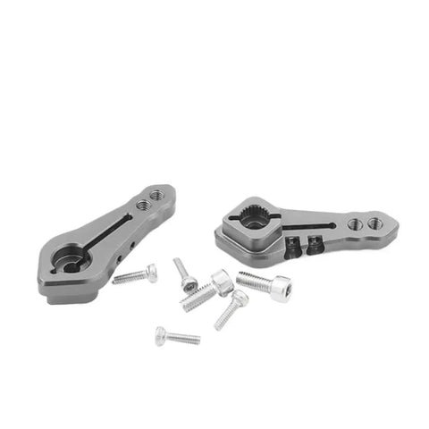 Slick 25 Tooth Y34A Servo Horn Replacement Fits Standard RC Motors Smooth Ride On 1 10 Scale Whip Heavy Duty Premium Nylon Rig Certified Trusted Upgrade Part, with screws.