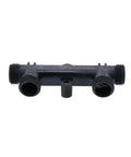 Watts Premier 4.5-inch sensor valve for hot water recirculating pump system; black plastic body, 1/2-inch threads.